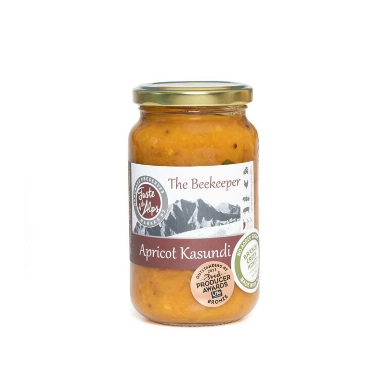 The Beekeeper Apricot Kasundi Taste Of The Alps