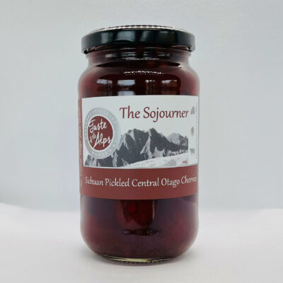 Taste Of The Alps The Sojourner Sichuan Pickled Central Otago Cherries